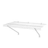Ventilated Wire Shelf Closet System Kit
