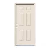 30-In. x 80-In. Steel Front Door w/Brickmould