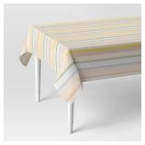 Room Essentials 104x60 Striped Tablecloth