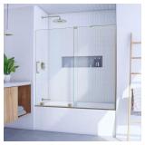 Mirage-X Sliding Door Brushed Gold