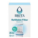 Brita Refillable Filter Starter Kit 3pk