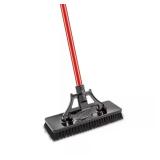 Heavy-Duty Floor Scrub Brush with Swivel Head