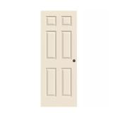 28 in. x 78 in. 6-Panel Interior Door Slab