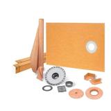 Kerdi-Shower-Kit 38x60 PVC Kit with Drain