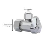 1/2 in. Compression Inlet x 3/8 in. Valve