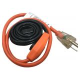 Frost King HC3A Electric Heat Kit, 3 ft, Black
