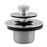 1-3/8 in. NPSM Bath Drain Plug, Chrome