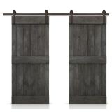 DIY Pine Barn Door with Hardware kit