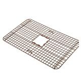 SinkSense Copper Sink Bottom Grid, Vinyl Brown