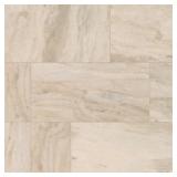 St. Clamont Ivory Marble Tile 15x30 Glazed, 16 Ca
