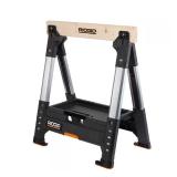 32 in. Adjustable Folding Sawhorse