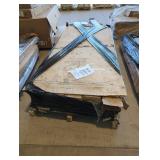 MDF Trim Board White, Size Unknown