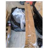 Skid Lot of Cabinet and Wood Faux Blinds