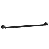 Greydon 24 in. Wall Towel Bar, Matte Black