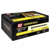 3-1/2 in. x 8-Gauge Nails, Vinyl Coated