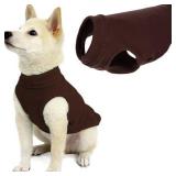 Gooby Stretch Fleece Vest Dog Sweater, M