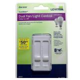 Leviton Decora Fan/LED Dimmer Slide Switch