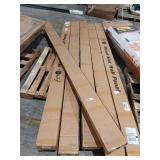 6X THE BID Wood Slat Wall Panel
