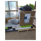 Skid Lot Of 80" x 30" Door, Vanity, Bifold Door