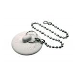 Danco 1-3/8 in. White Rubber Sink Stopper