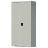 Hirsh Metal Storage Cabinet 4 Shelves 72H