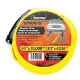 Keeper 4 in. W X 30 ft. L Vehicle Strap