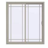 Desert Sand Vinyl RH 9-Lite Patio Door