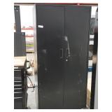 Black Metal Storage Cabinet