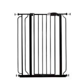 Regalo Tall Walk-Through Baby Gate - Black