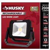 Husky 2000 Lumens Rechargeable LED Work Light