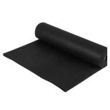 Garden Weed Barrier Fabric 8 oz. Black