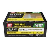 #8 x 1-5/8 in. Star Drive Screws, Gold