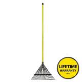 Heavy-Duty 54 in. Leaf Rake w/ Fiberglass
