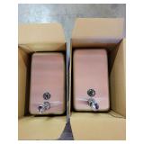(2) Aqua Plumb V444SS Soap Dispenser
