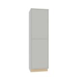 Shaker White Pantry Cabinet with Soft-Close