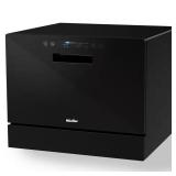 21" Countertop Dishwasher, 6 place, Black