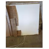(2)48-1/8" x 48" White Cabinet End Panel