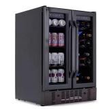 24 in. Dual Zone Beverage & Wine Cooler