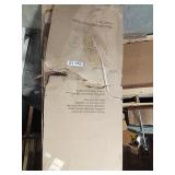 Door slab broken glass