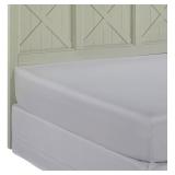 King headboard and footboard with bed rails