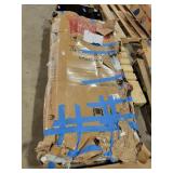 Glass Shower Door 77.4x35.2x74, one door intact