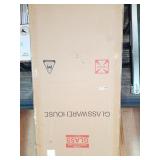 Shower door glass