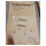 HBtower 2 step ladder; Black