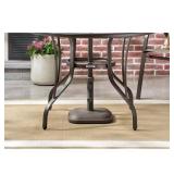 StyleWell 26-lb Patio Umbrella Base Brown