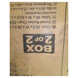 Box 2 of 2 only 7 pi c dining set