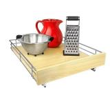 LYNK Slide-Out Wood Cabinet Organizer 17x21