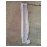 Silver metal handle