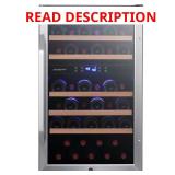 Dual Zone 38-Bottle Free Standing Wine Cooler (Da