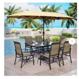 8 Piece Table and Chair Set
