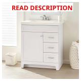 Thornbriar 31in Sink Vanity w/ Marble Top